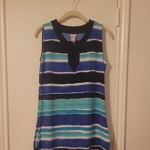 Chicos striped sleeveless tunic